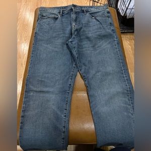 GAP Denim Jeans Straight Taper Men’s 34 x 32 Medium Wash Denim